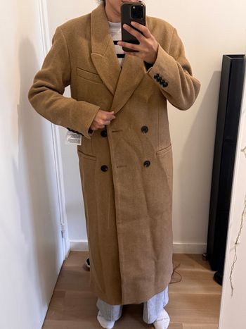 Manteau camelle taille S ASOS