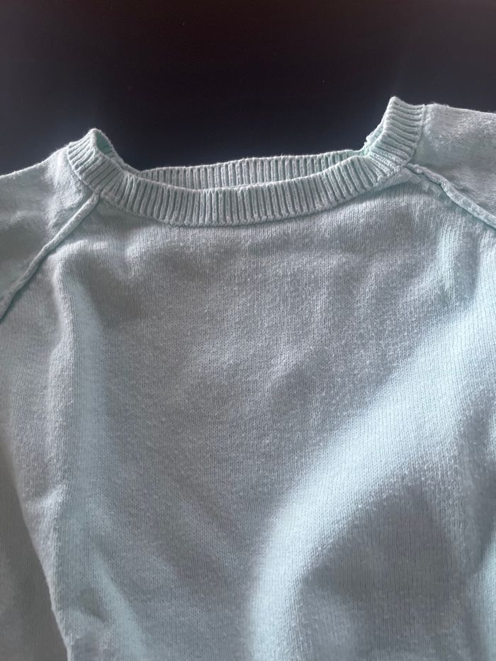 Pull couleur menthe - photo numéro 2