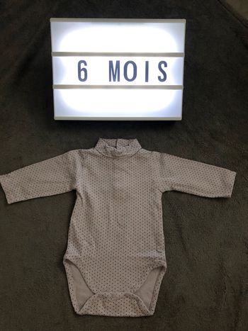 Body col roulé 6 mois