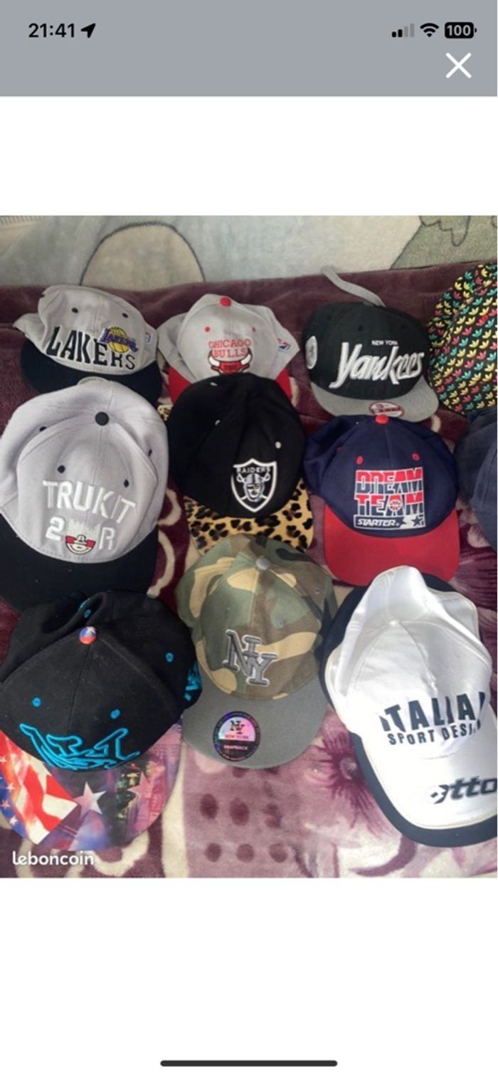 Casquette  PSG/ Adidas/Lakers/Yankees…