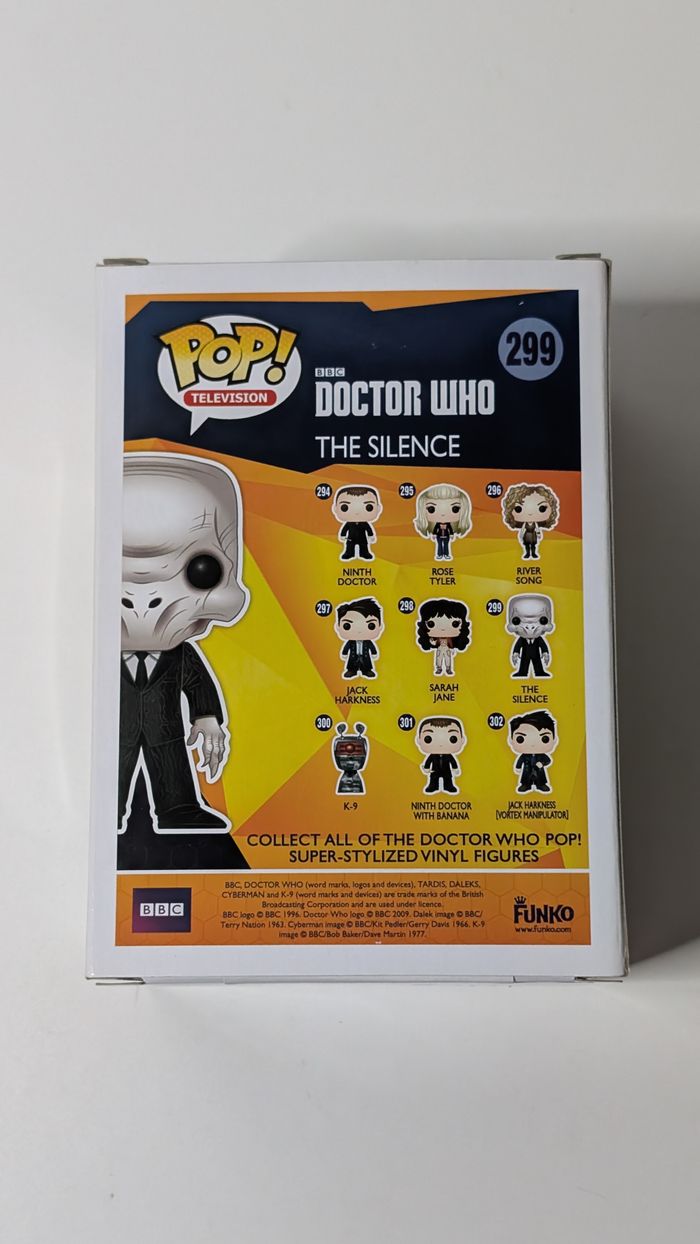 [Funko pop] Figurine Doctor Who The Silence 299 - photo numéro 3