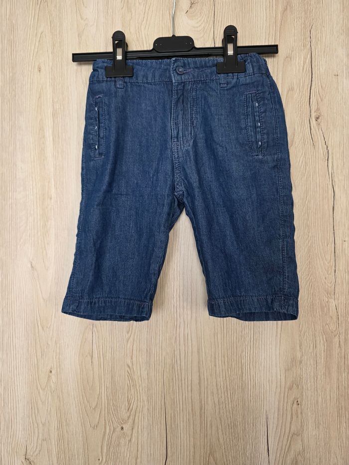 SHORT BERMUDA GARÇON BLEU MARINE 5ANS MARQUE TISSAIA