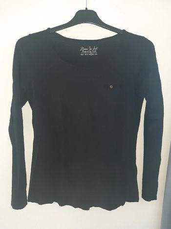 Jolie haut noir Kiabi