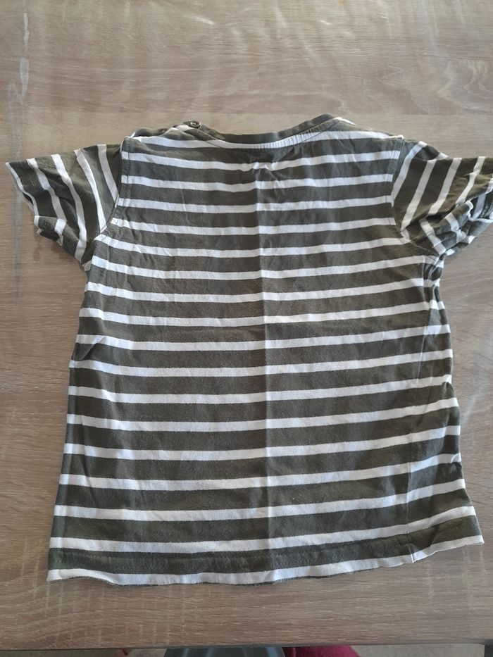 Tee shirt kaki 3 ans - photo numéro 2