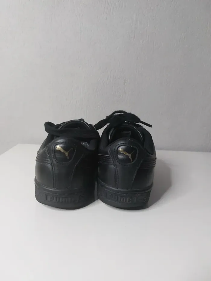 Basket noir et doré "Puma" - photo numéro 2