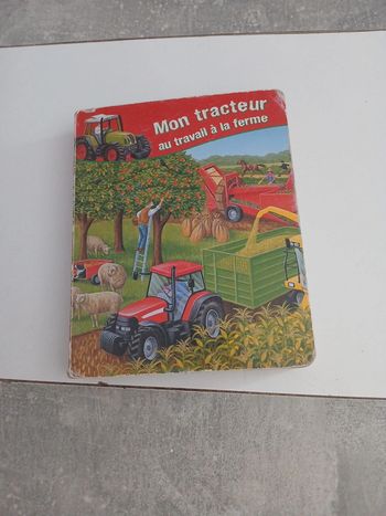 Livre mon tracteur au travail à la ferme