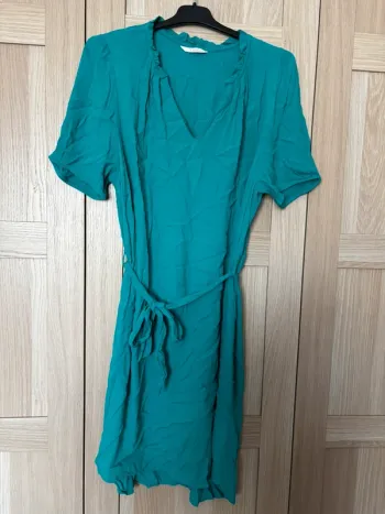 Robe bleu turquoise Camaïeu t.44