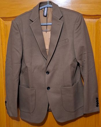 Veste de costume homme cérémonie marron