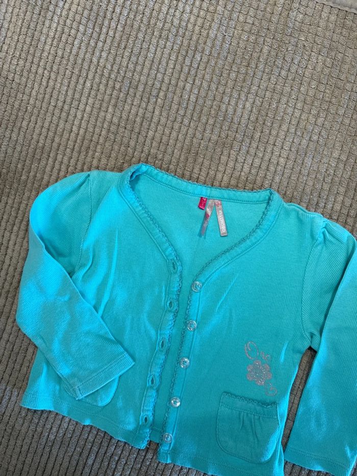 Gilet vert menthe - photo numéro 5