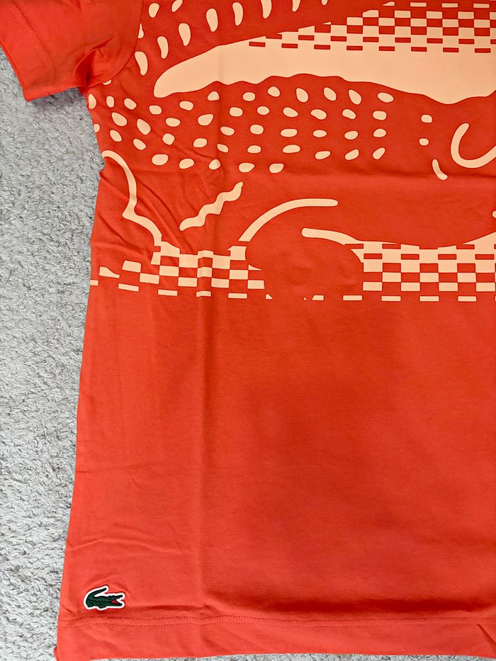 T-shirt Lacoste x Novak Djokovic Neuf - photo numéro 3