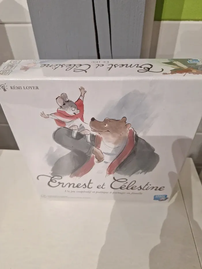 🧸 Jeu Ernest et Célestine – Coopératif dès 5 ans