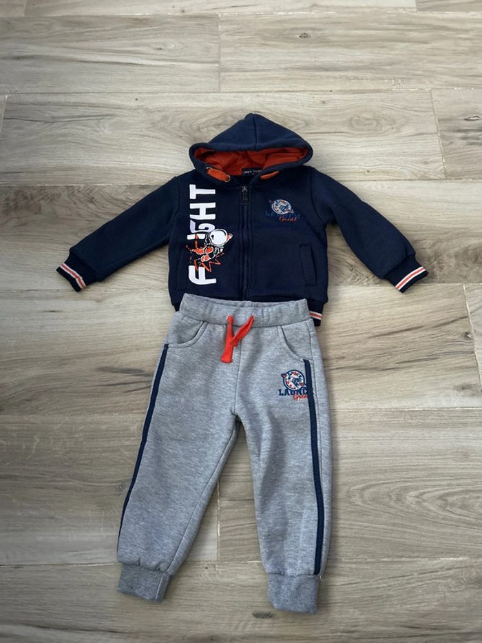 Ensemble jogging épais