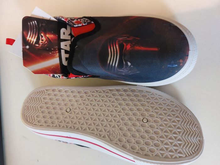 tennis basket star wars rouge et noir 29 - photo numéro 2
