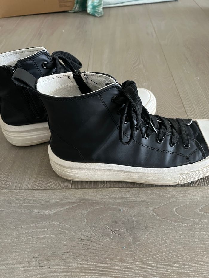 Baskets noires P 39 avec zip - photo numéro 4