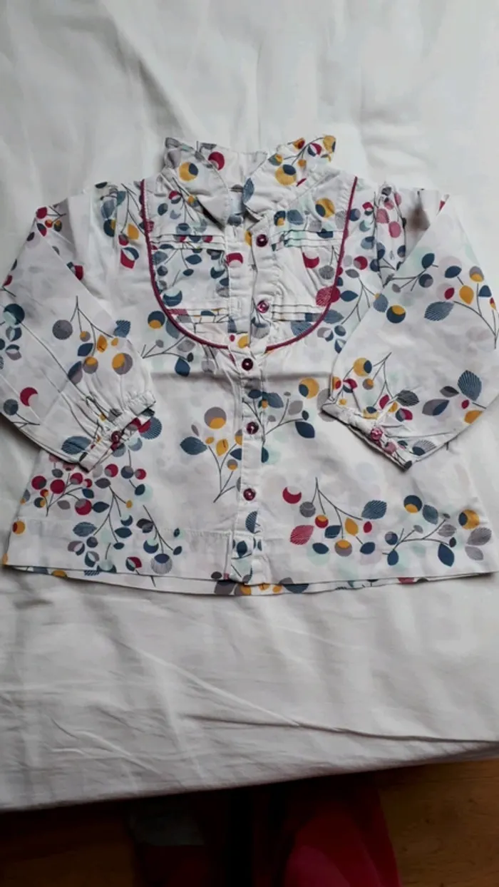 Chemise manches longues