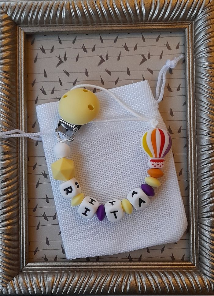 Attache tetine personnalisé - photo numéro 2