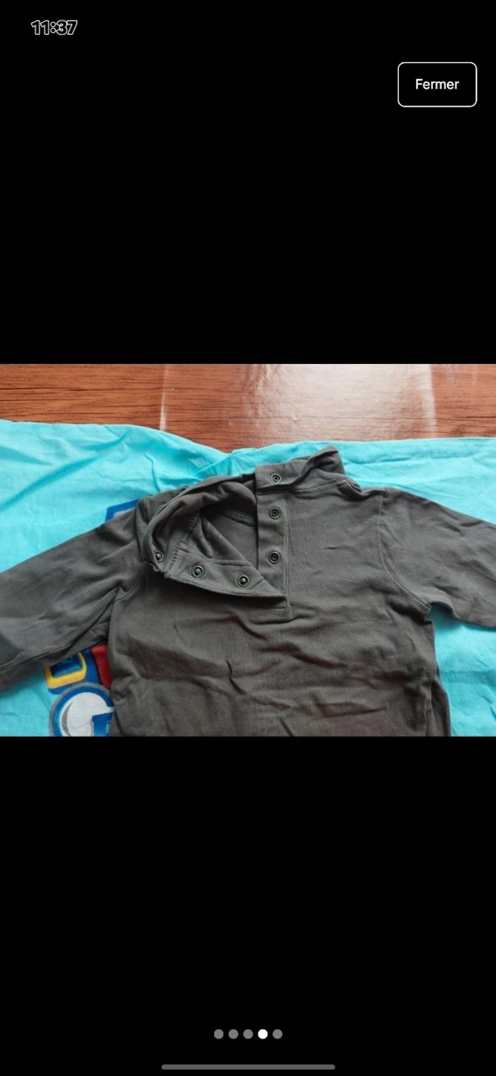 Sous pull garçon 18 mois - photo numéro 4