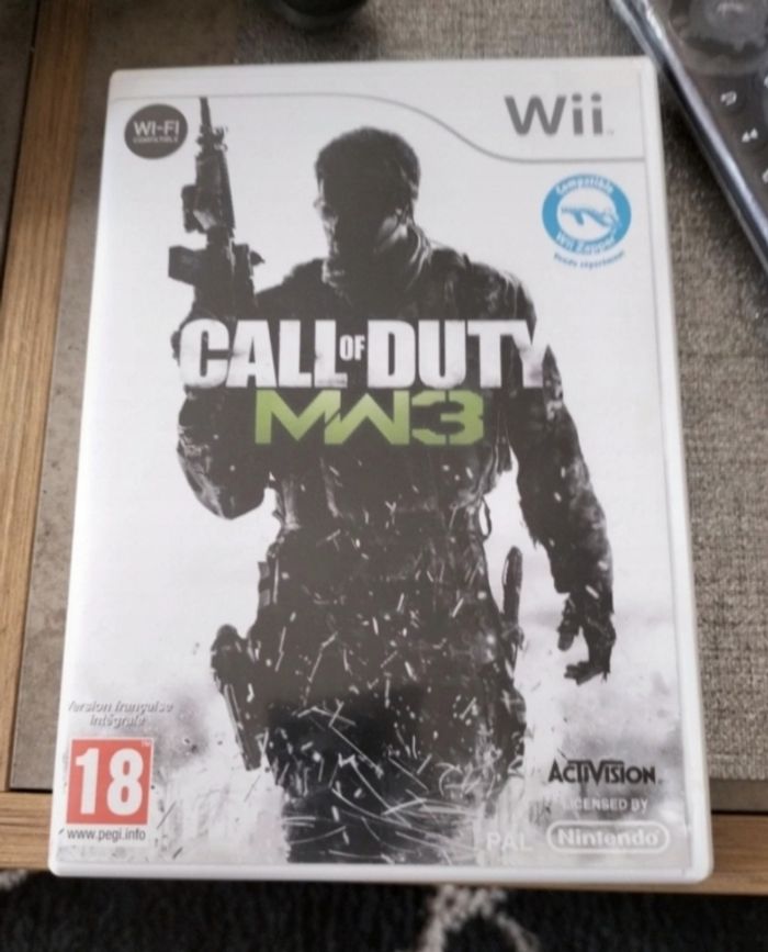 Jeux de Wii call of duty MW3