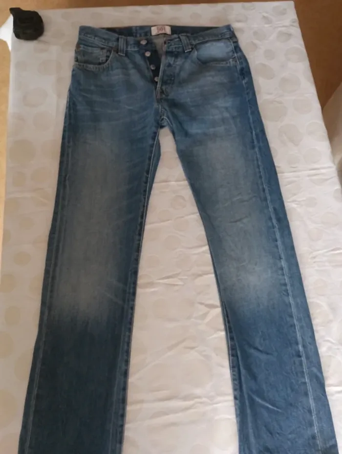 Pantalon jeans homme Levi's 501 taille 40 coupe droite