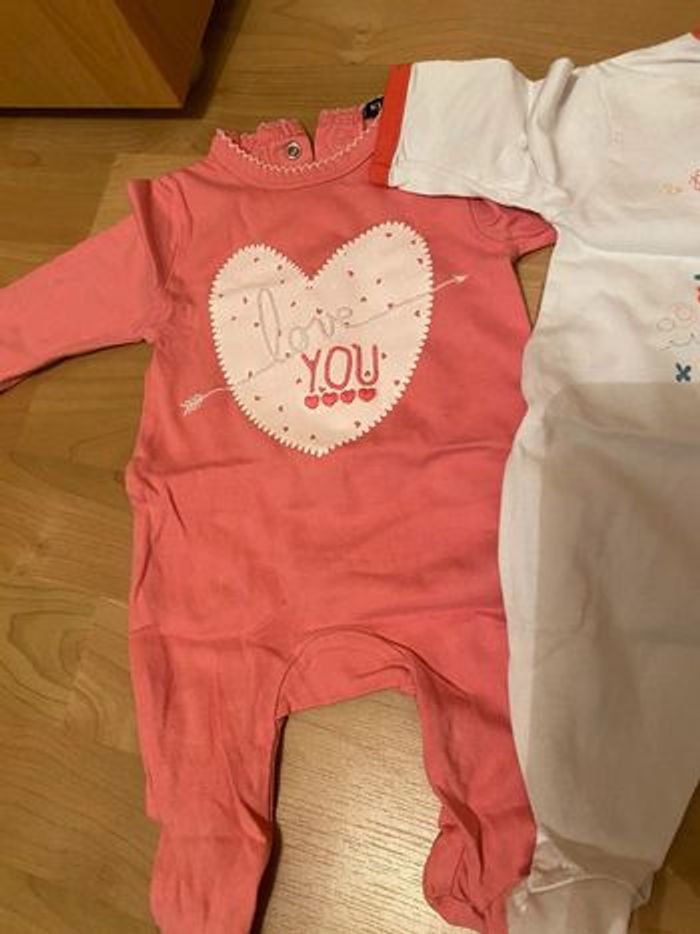 Lot pyjama fin fille 1 mois - photo numéro 2