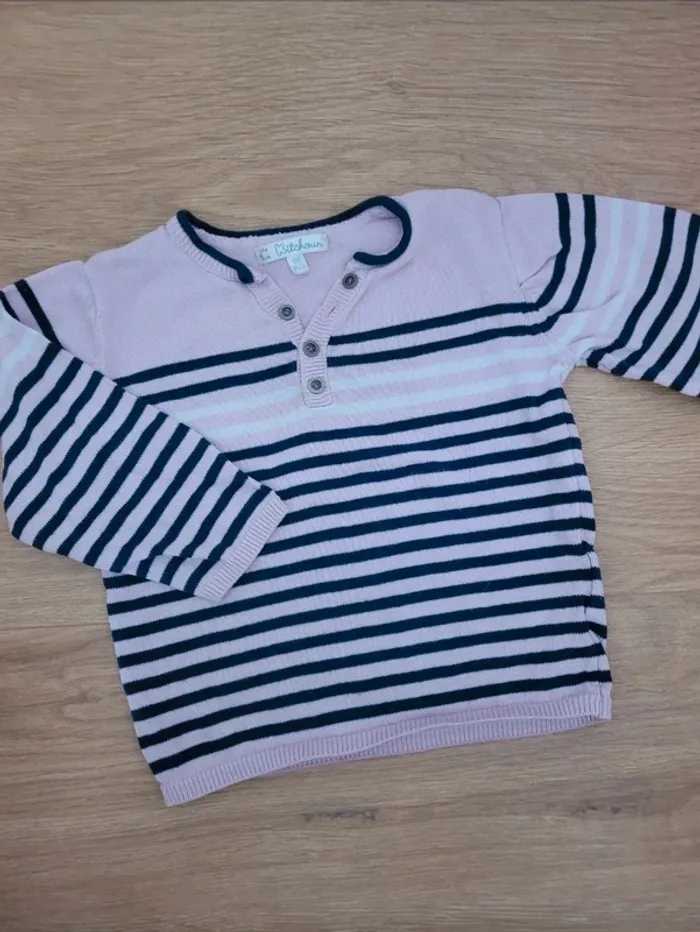 Pull fille Kitchoun 18 mois
