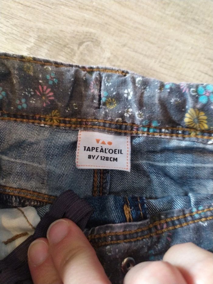 Jupe courte en jean 8 ans - photo numéro 2