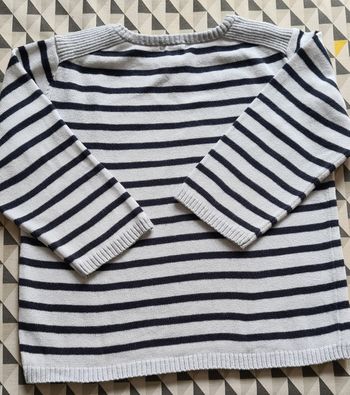 Pull marin kiabi 24 mous