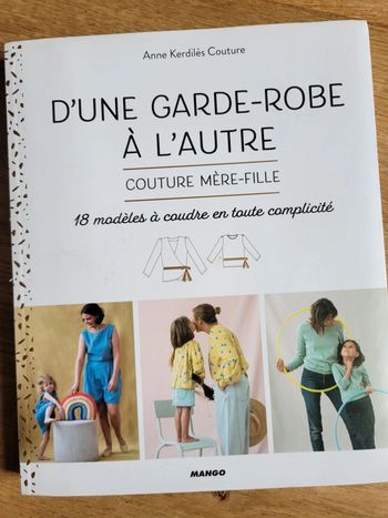Livre couture D'une garde-robe à l'autre
