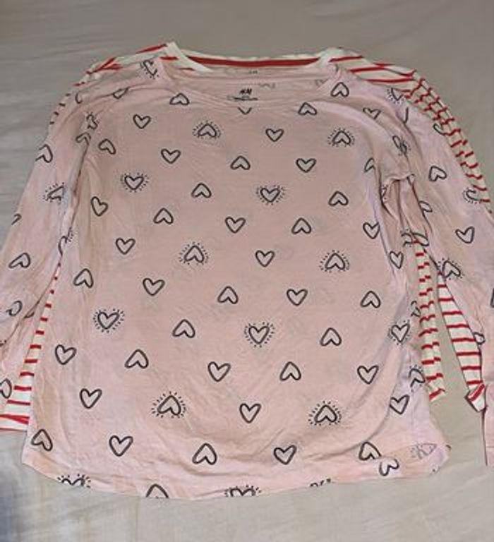 3 t-shirt à manches longues filles - photo numéro 5