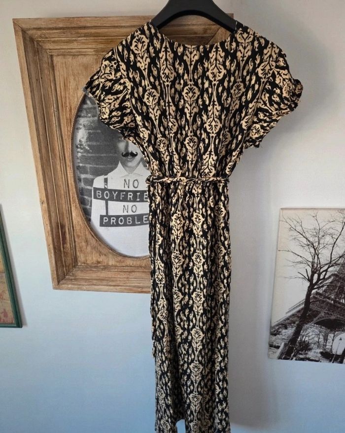 Robe 👗 feuilles d'or - photo numéro 5