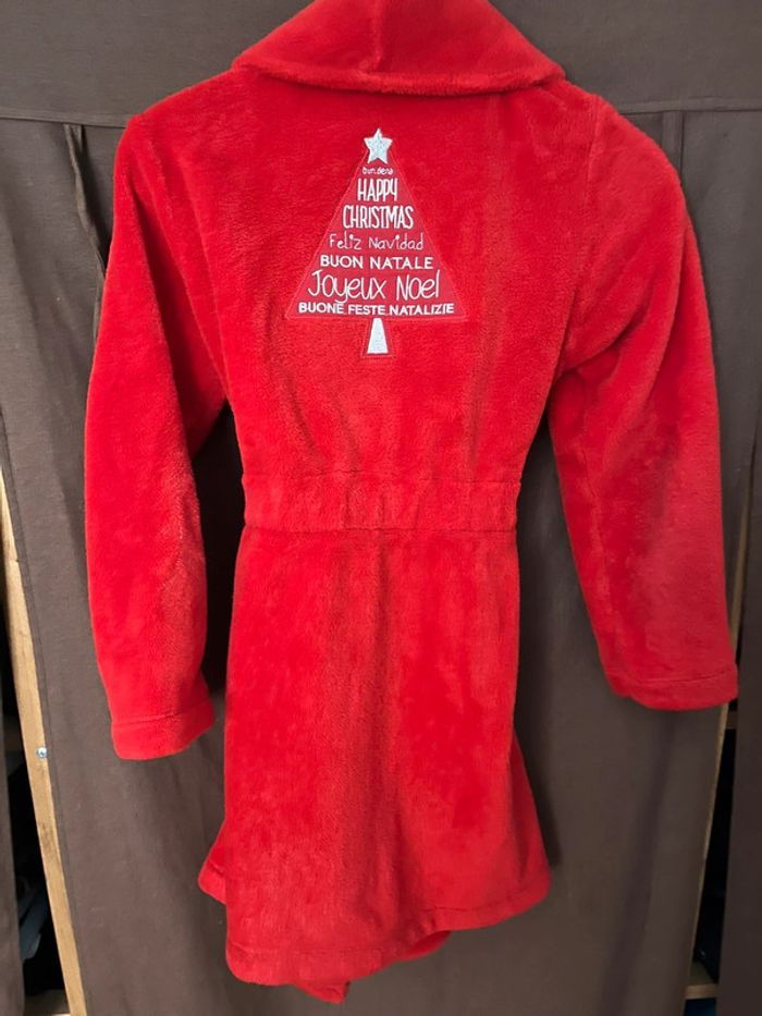 Robe de chambre thème Noël 8 ans - photo numéro 2