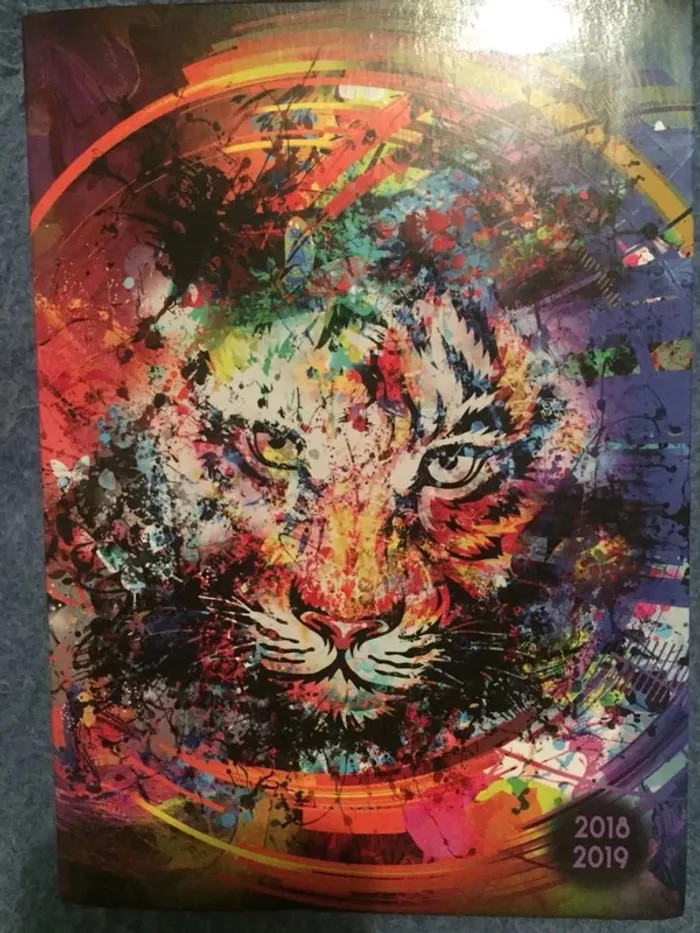 Agenda 2018-2019 Tigre- Neuf