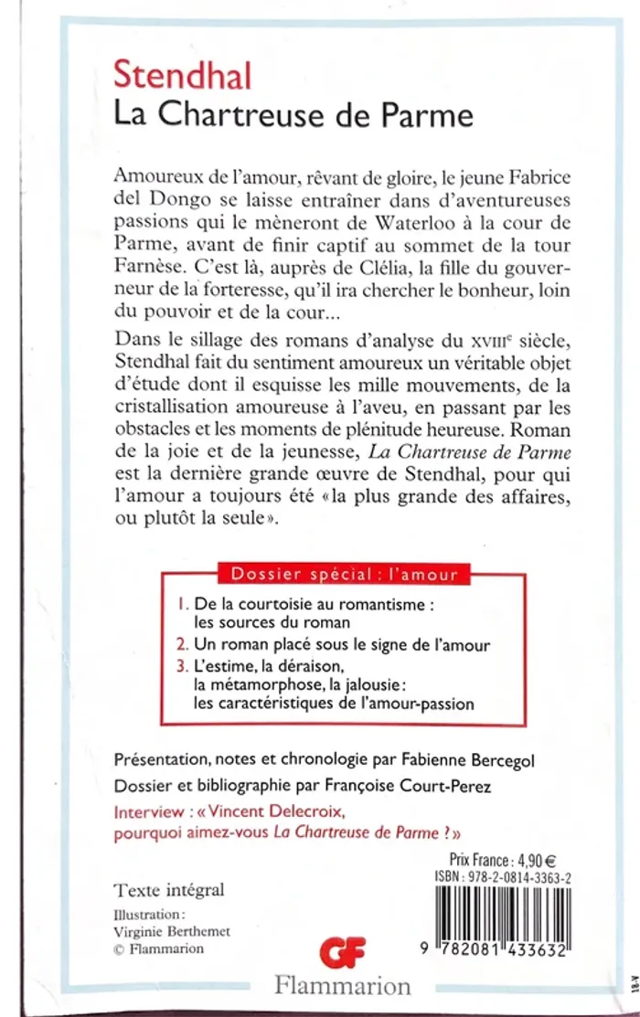 La chartreuse de Parme - photo numéro 2