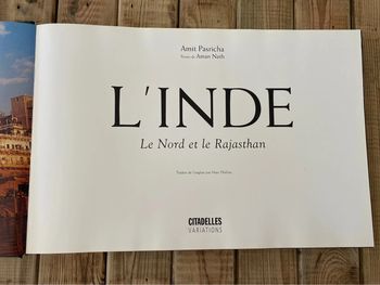 livre l’Inde le nord et le rajasthan