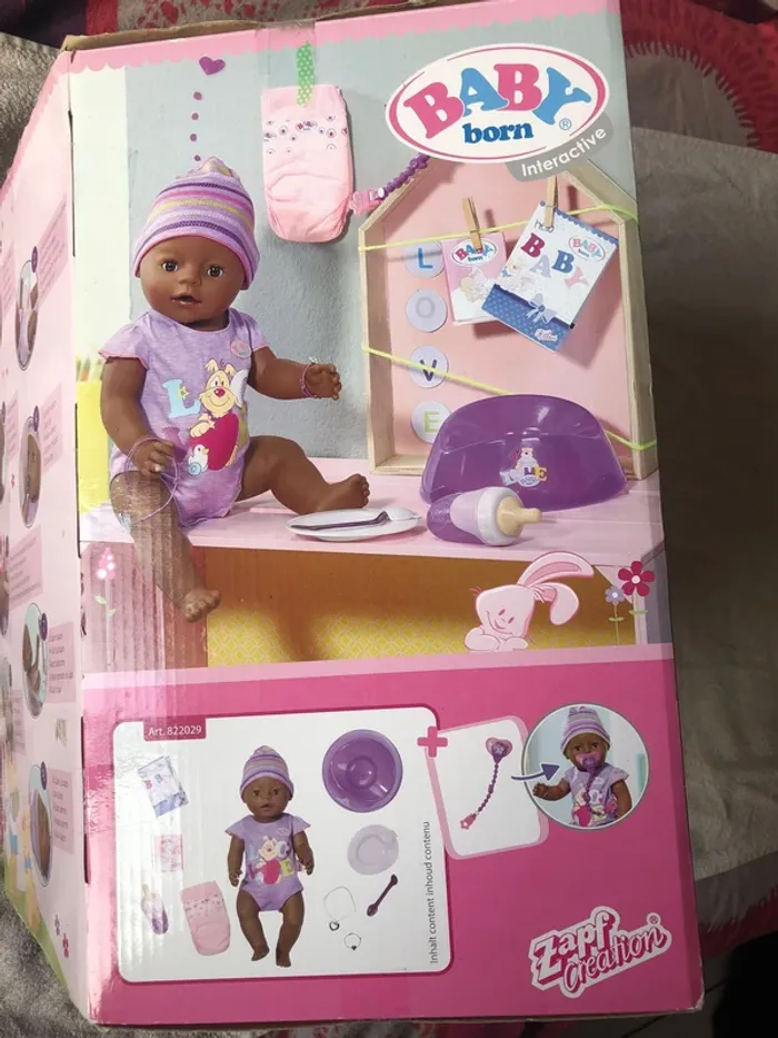 Baby Born Poupon noir Interactif - photo numéro 3