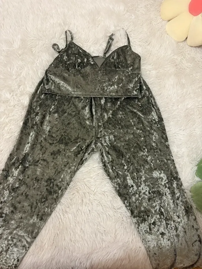 Ensemble de pyjama velours