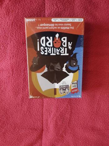Jeu "Traitres à bord" neuf sous blister (d'autres jeux dans mon dressing)