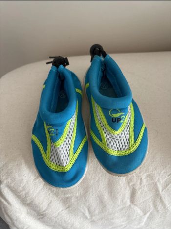 Chaussures adaptées pour la baignade