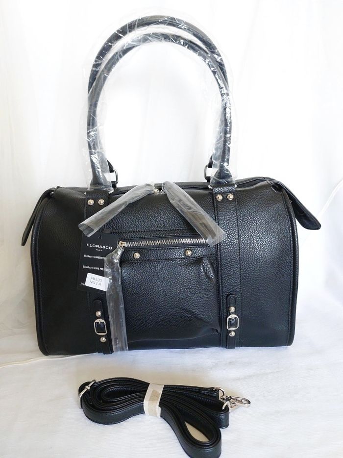 Sac cabas  tendance de cours noir Flora Co - photo numéro 10