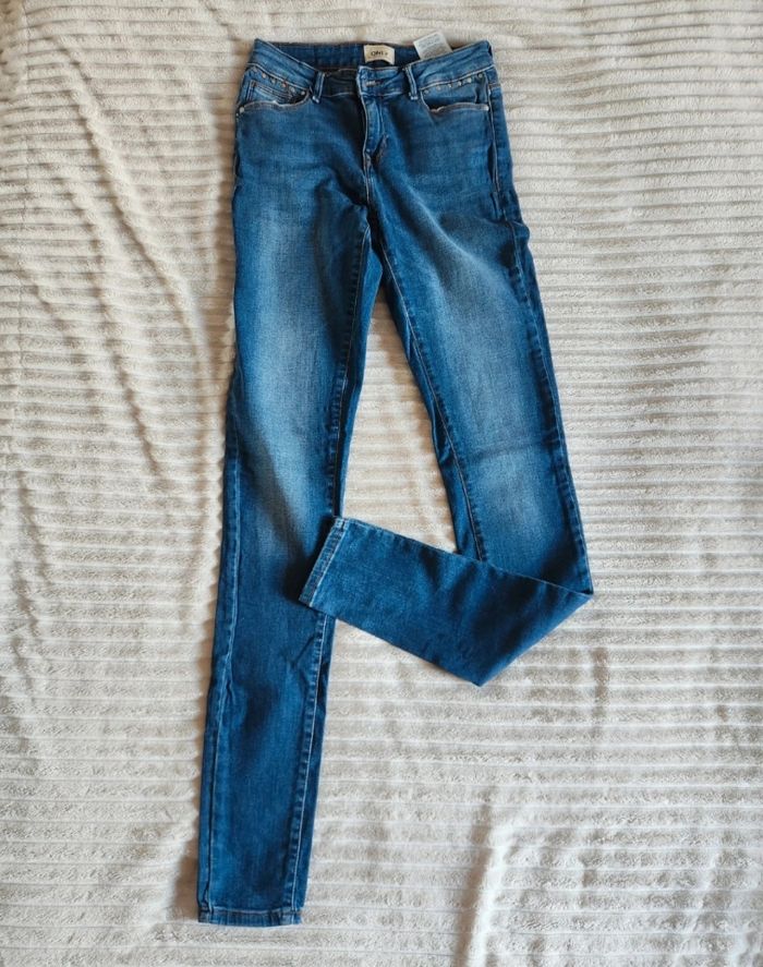 Jean skinny bleu Only – T34 – Denim stretch - photo numéro 3