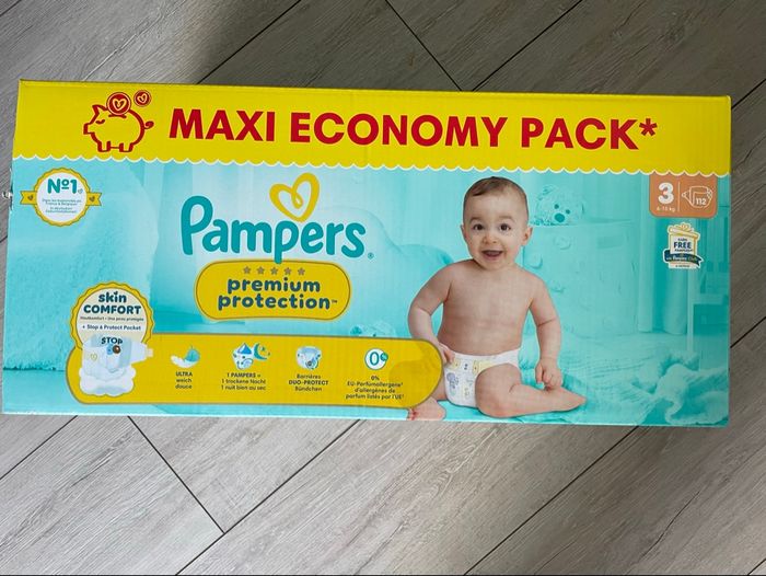 Couche Pampers premium protection - photo numéro 2