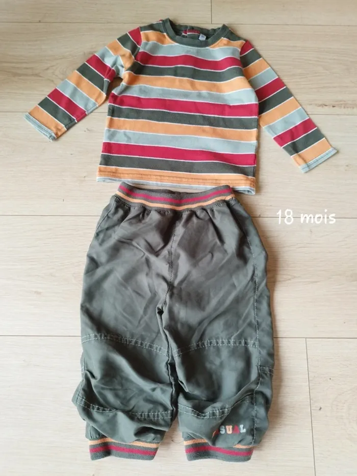 Ensemble taille 18 mois