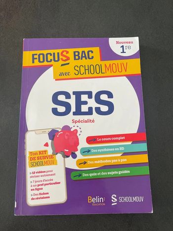 Schoolmouv ses 1ere spécialité lycée terminale bac