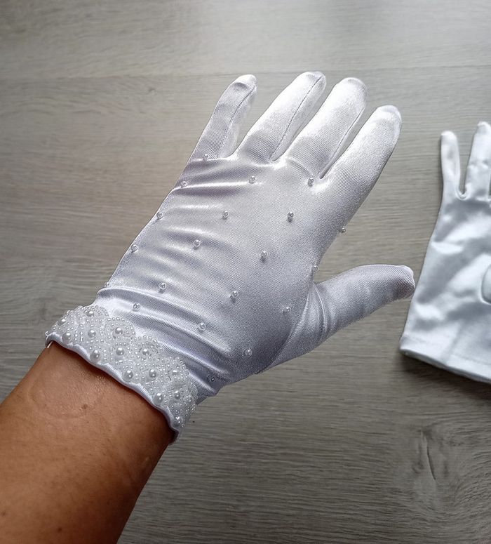 Paire de gants de mariée - photo numéro 6