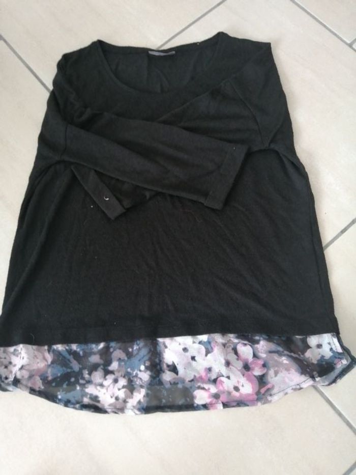 Pull fleuri C&A