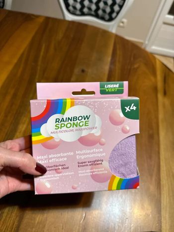 Éponge absorbante multifonctions avec 12 couches amovibles