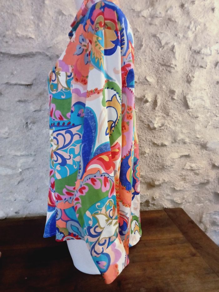 Chemisier a fleurs - photo numéro 6