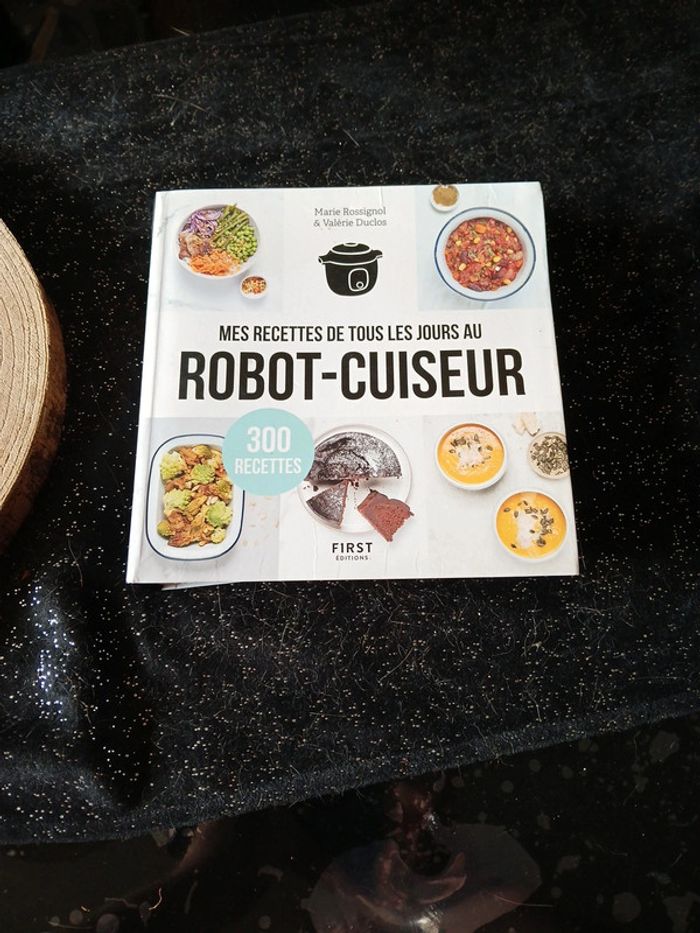 Livre recette au robot cuisseur