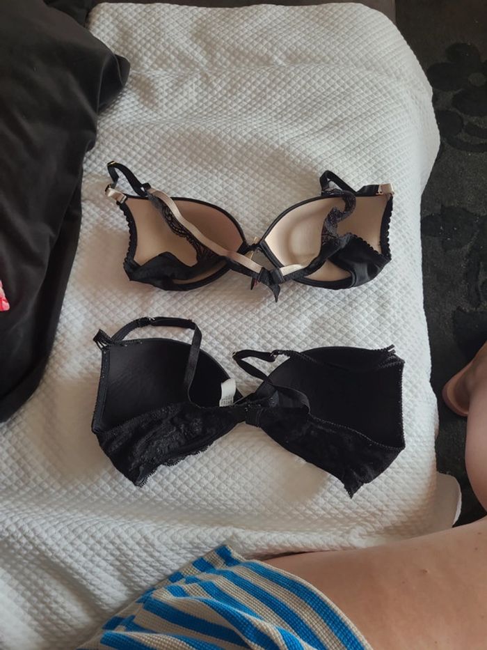 Lots de 2 Soutien-gorge sans armatures 90C - photo numéro 4