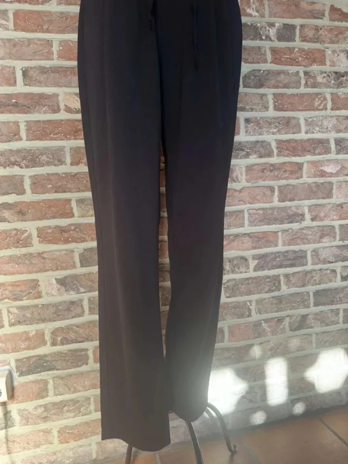 Pantalon droit noir H&M Taille S/ 36 - photo numéro 4